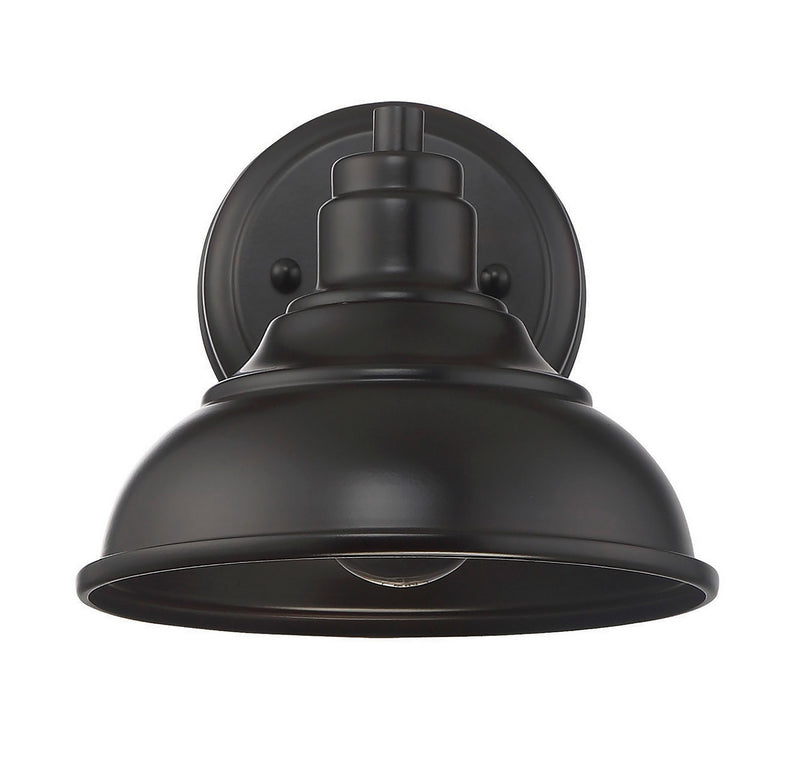 One Light Wall Mount<br /><span style="color:#4AB0CE;">Entrega: 4-10 dias en USA</span><br /><span style="color:#4AB0CE;font-size:60%;">PREGUNTE POR ENTREGA EN PANAMA</span><br />Collection: Dunston DS<br />Finish: English Bronze