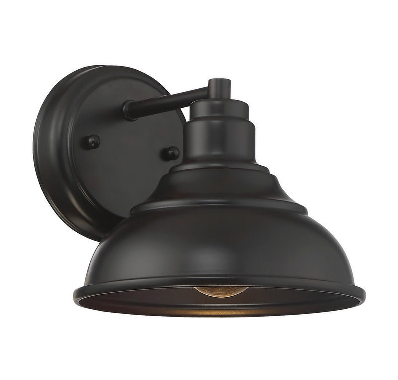 One Light Wall Mount<br /><span style="color:#4AB0CE;">Entrega: 4-10 dias en USA</span><br /><span style="color:#4AB0CE;font-size:60%;">PREGUNTE POR ENTREGA EN PANAMA</span><br />Collection: Dunston DS<br />Finish: English Bronze