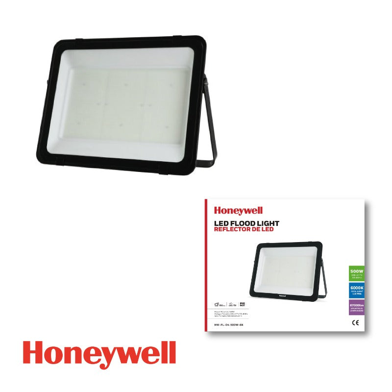 REFLECTOR LED, 500W,  EMITE 67000LM, TONALIDAD DE LUZ 6000K, 100-277V, 50-60HZ, GRADO DE PROTECCIÓN IP65.