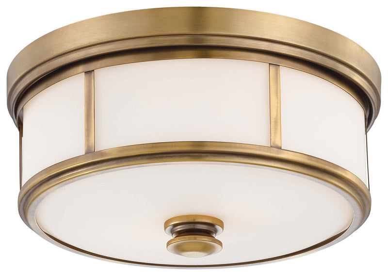 Minka-Lavery - 4365-249 - Two Light Flush Mount - Harbour Point - Liberty Gold