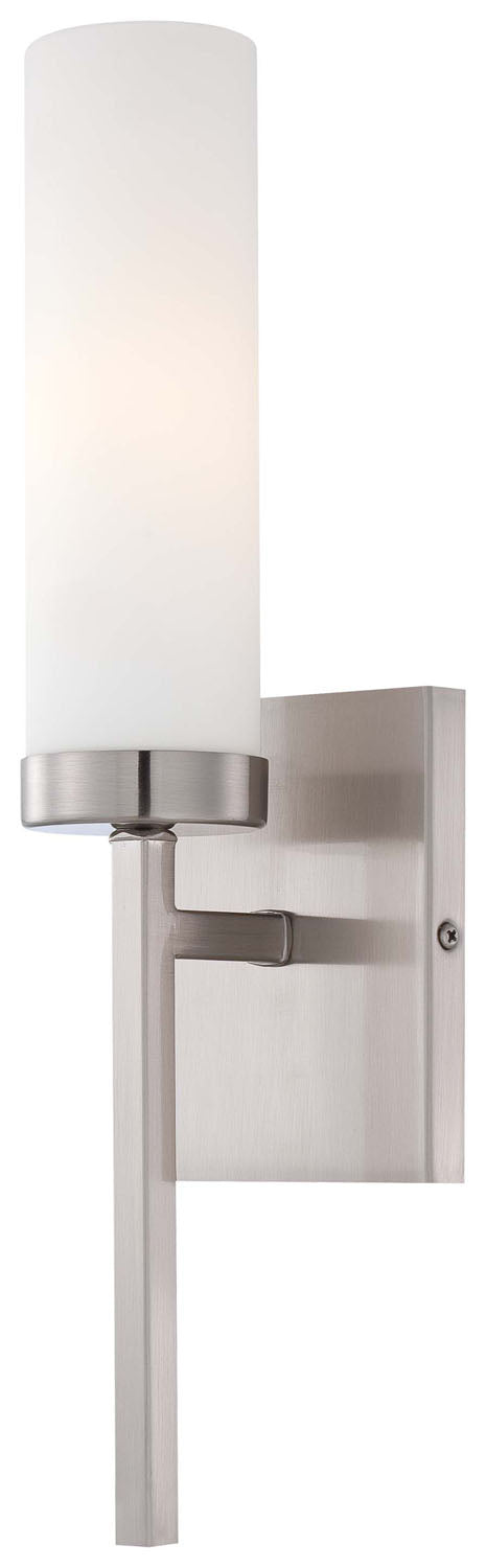 Minka-Lavery - 4460-84 - One Light Wall Sconce - Brushed Nickel