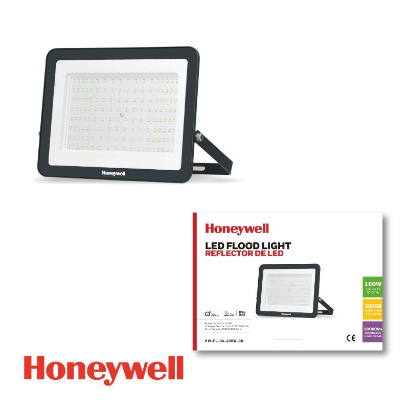 REFLECTOR LED 100W, EMITE 10000LM, TONALIDAD DE LUZ  3000K, 100-277V, 50-60HZ, GRADO DE PROTECCION IP65.