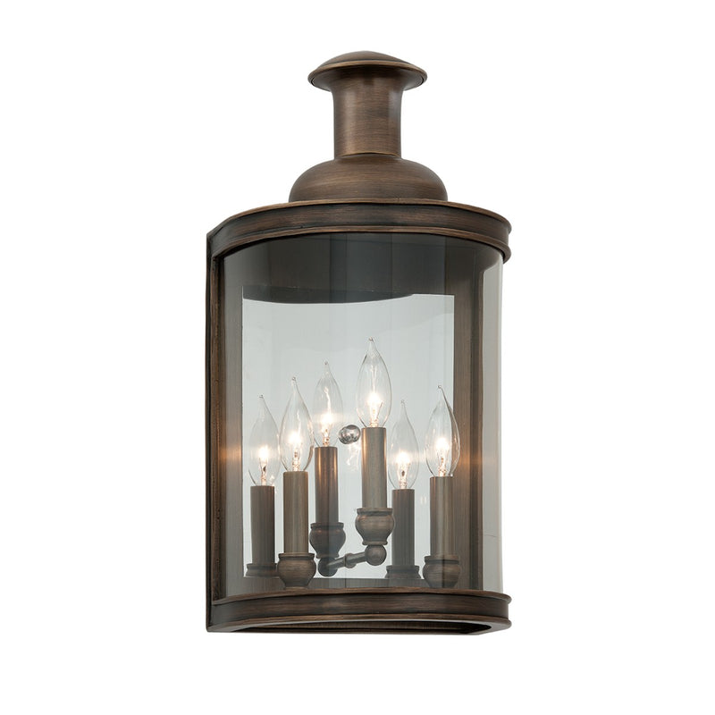 Troy Lighting - B3193 - Three Light Wall Lantern - Pullman - English Bronze