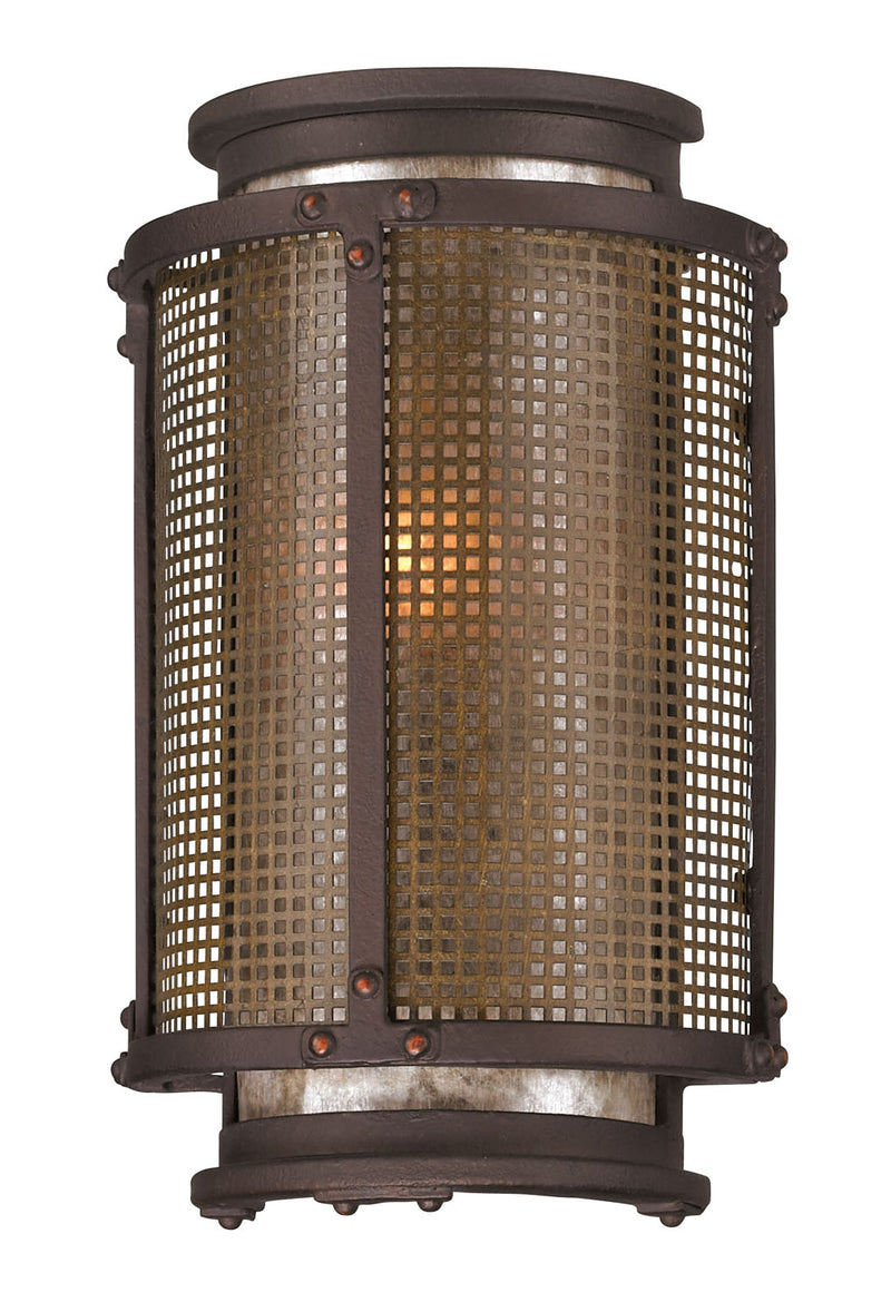 Troy Lighting - B3271-BRZ/SFB - One Light Wall Lantern - Copper Mountain - Bronze