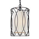 Troy Lighting - F1287-TRN - Three Light Pendant - Sausalito - Textured Iron
