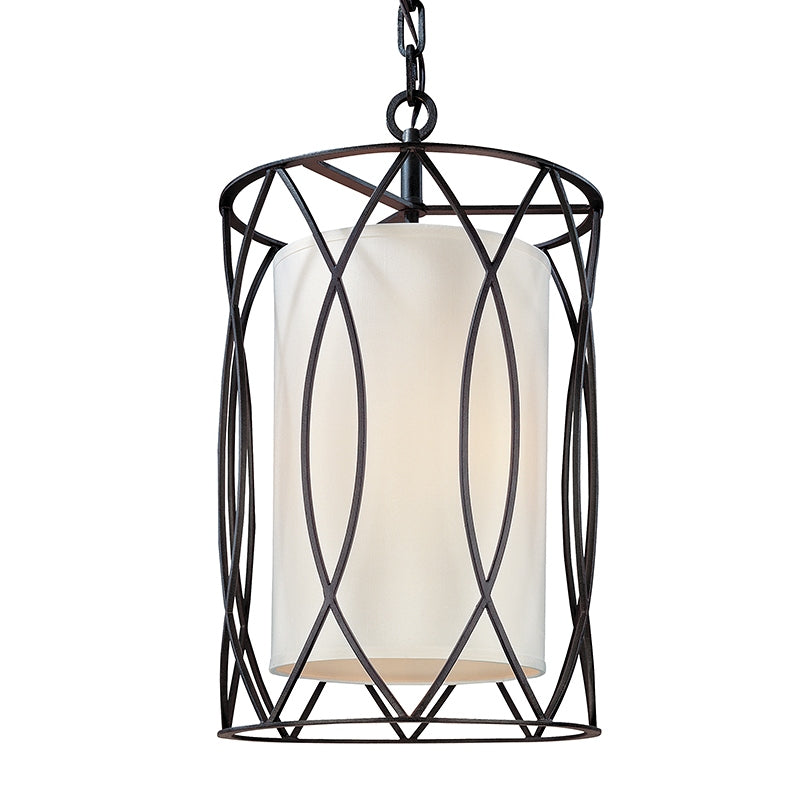 Troy Lighting - F1287-TRN - Three Light Pendant - Sausalito - Textured Iron