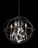 Troy Lighting - F2995 - Four Light Chandelier - Byron - Vintage Bronze
