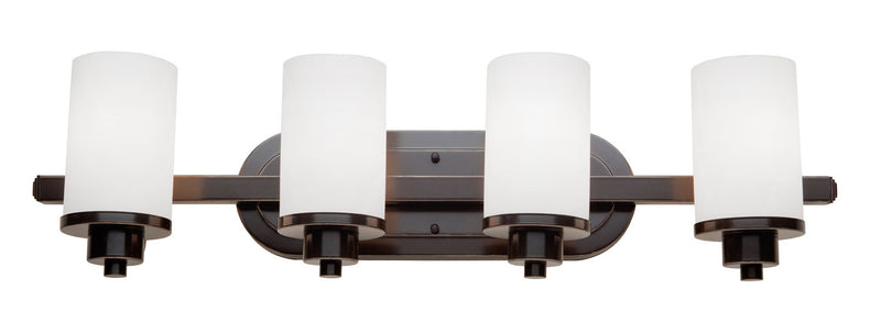 Artcraft Canada - AC1304WH - Four Light Bathroom Vanity - Parkdale - Oil Rubbed Bronze