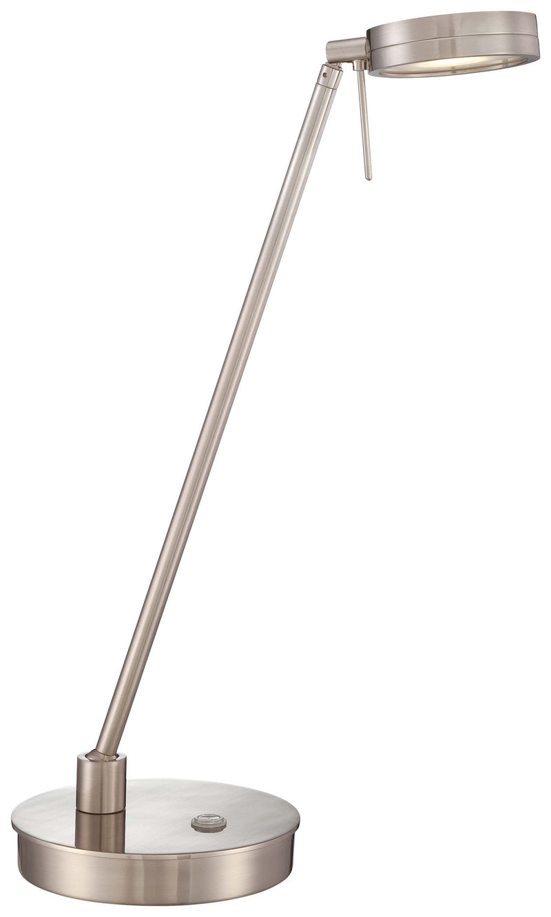 George Kovacs - P4306-084 - LED Table Lamp - George's Reading Room - Brushed Nickel