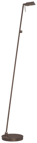 George Kovacs - P4314-647 - LED Floor Lamp - George's Reading Room - Copper Bronze Patina