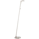 George Kovacs - P4324-084 - LED Floor Lamp - George's Reading Room - Brushed Nickel