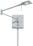 George Kovacs - P4328-077 - LED Swing Arm Wall Lamp - George's Reading Room - Chrome
