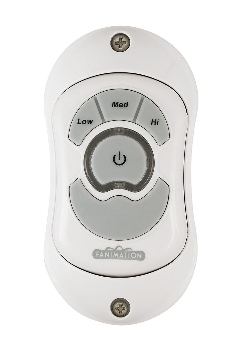 Fanimation - TR33WH - Three Speed Control - Controls - White