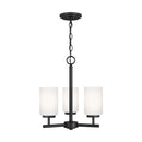 Three Light Chandelier<br /><span style="color:#4AB0CE;">Entrega: 4-10 dias en USA</span><br /><span style="color:#4AB0CE;font-size:60%;">PREGUNTE POR ENTREGA EN PANAMA</span><br />Collection: Oslo<br />Finish: Midnight Black