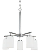 Generation Lighting - 31161-05 - Five Light Chandelier - Oslo - Chrome
