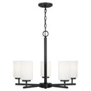 Five Light Chandelier<br /><span style="color:#4AB0CE;">Entrega: 4-10 dias en USA</span><br /><span style="color:#4AB0CE;font-size:60%;">PREGUNTE POR ENTREGA EN PANAMA</span><br />Collection: Oslo<br />Finish: Midnight Black