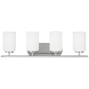 Generation Lighting - 41163-05 - Four Light Wall / Bath - Oslo - Chrome