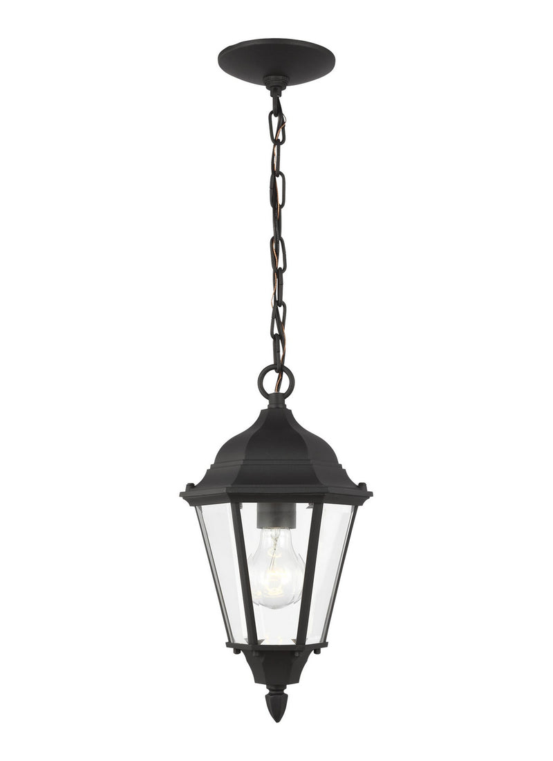 Generation Lighting - 60938-12 - One Light Outdoor Pendant - Bakersville - Black