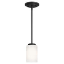 Generation Lighting - 61160-112 - One Light Mini-Pendant - Oslo - Midnight Black