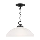 Generation Lighting - 65160-112 - One Light Pendant - Oslo - Midnight Black