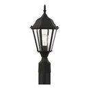 Generation Lighting - 82938-12 - One Light Outdoor Post Lantern - Bakersville - Black