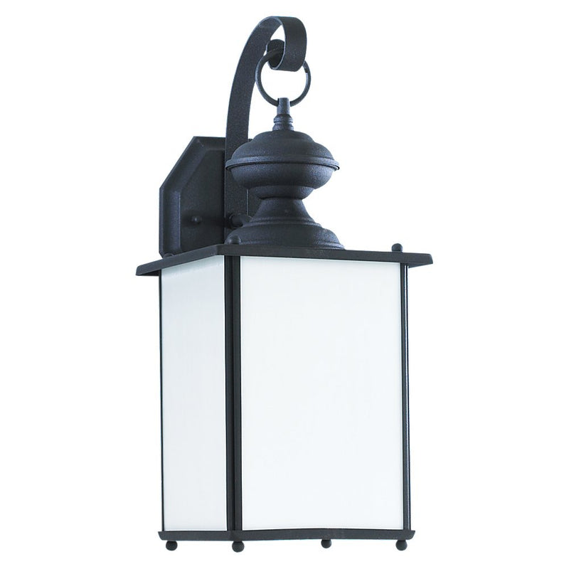 Generation Lighting - 84158D-12 - One Light Outdoor Wall Lantern - Jamestowne - Black