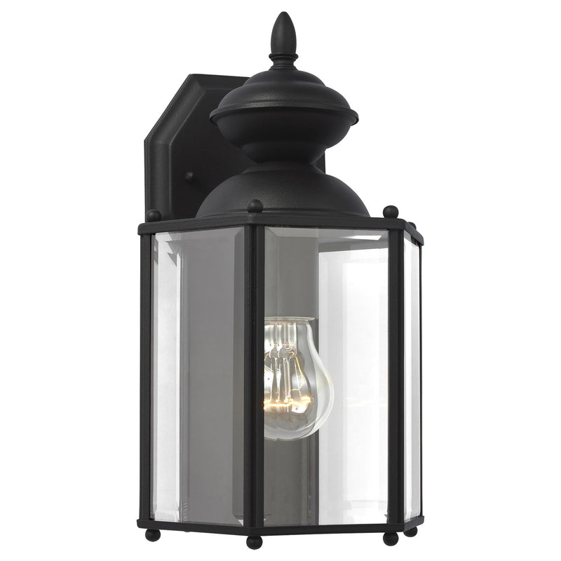 Generation Lighting - 8509-12 - One Light Outdoor Wall Lantern - Classico - Black