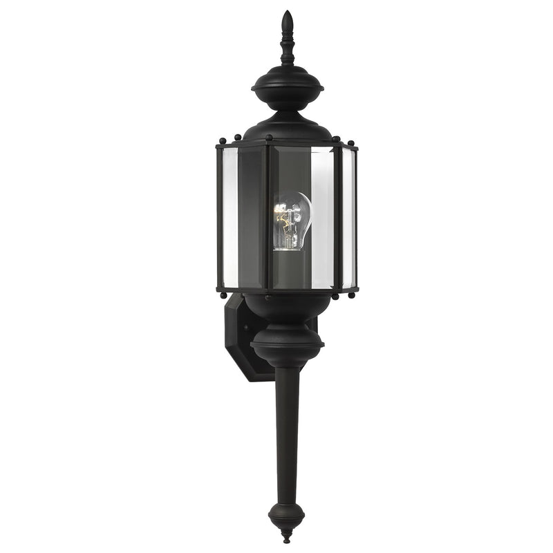 Generation Lighting - 8510-12 - One Light Outdoor Wall Lantern - Classico - Black