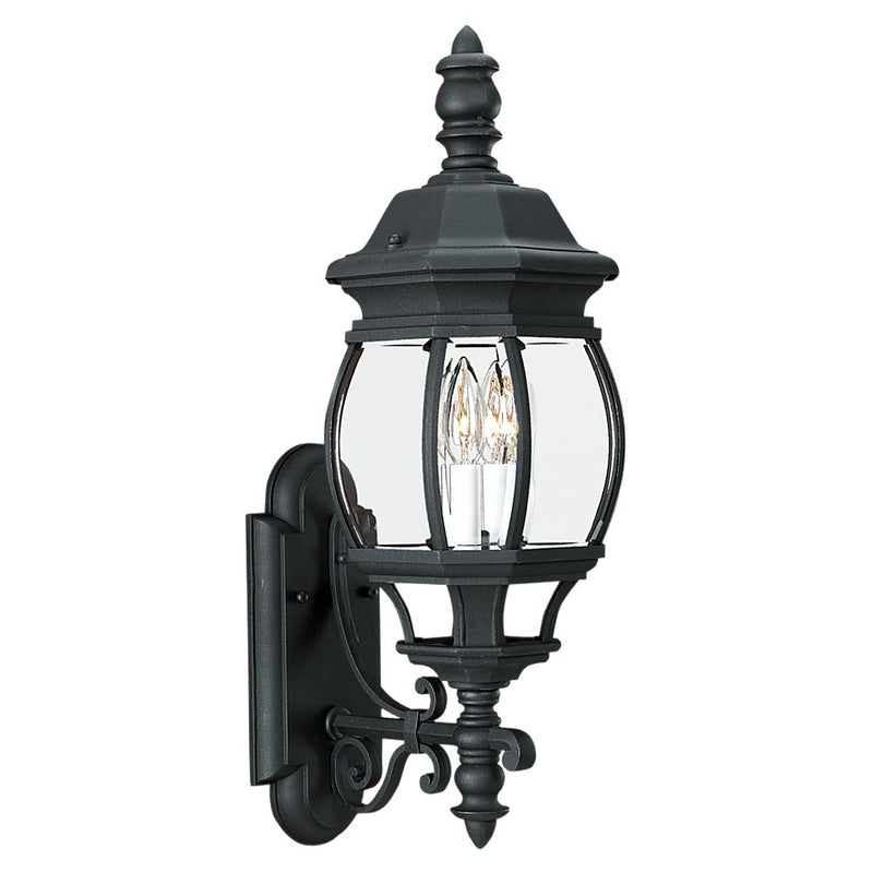 Generation Lighting - 88201-12 - Two Light Outdoor Wall Lantern - Wynfield - Black