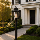LED Post Top or Pier Mount Lantern<br /><span style="color:#4AB0CE;">Entrega: 4-10 dias en USA</span><br /><span style="color:#4AB0CE;font-size:60%;">PREGUNTE POR ENTREGA EN PANAMA</span><br />Collection: Sullivan<br />Finish: Black