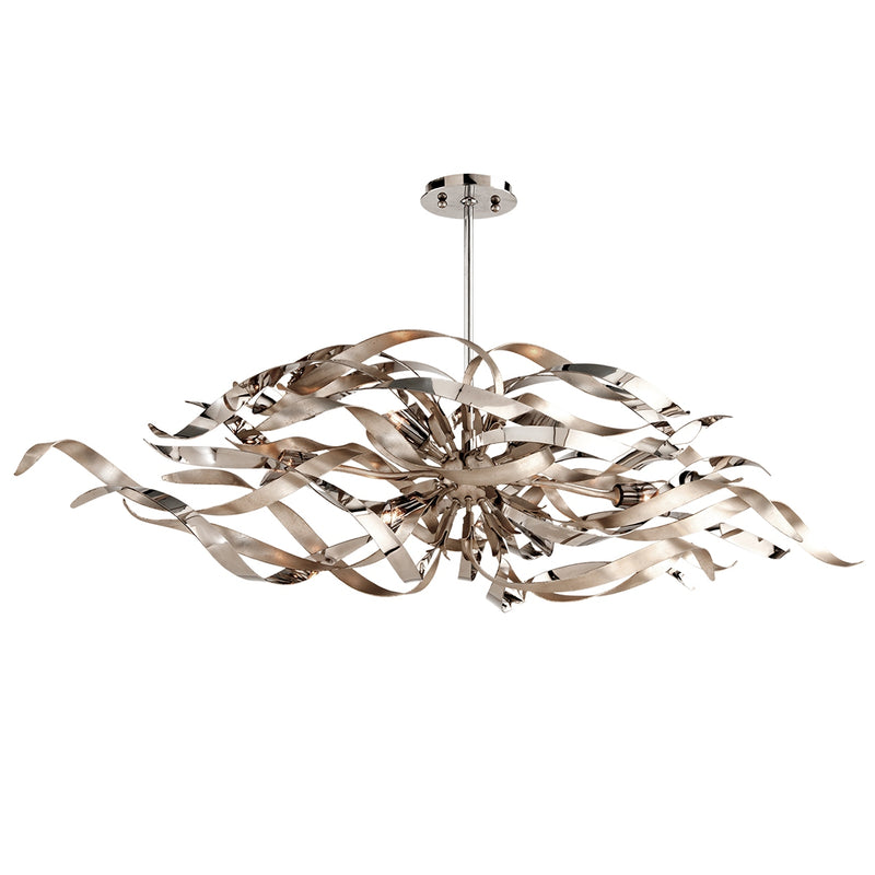 Corbett Lighting - 154-56-SL/SS - LED Light Linear - Graffiti - Silver Leaf