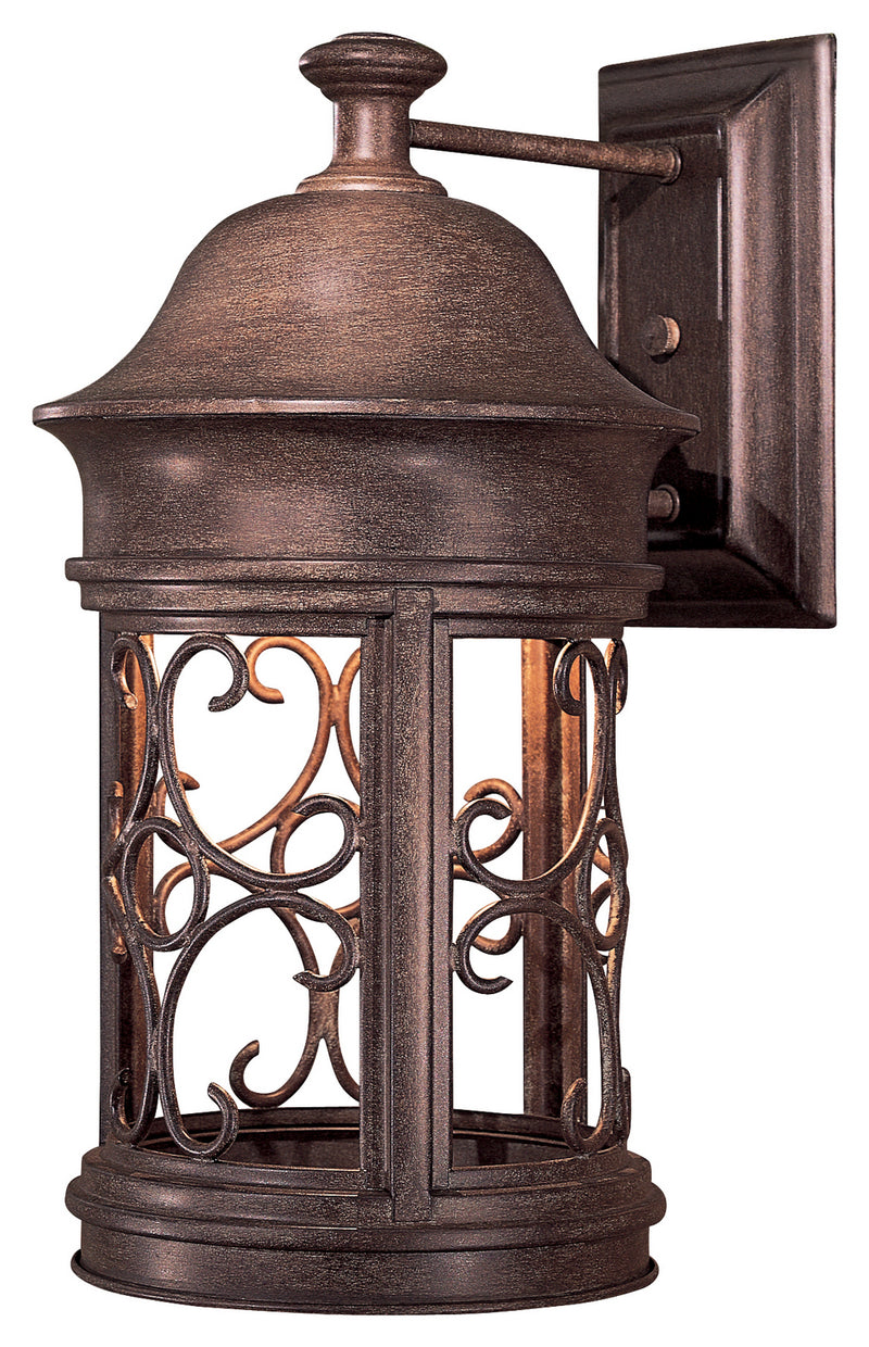 One Light Wall Mount<br /><span style="color:#4AB0CE;">Entrega: 9-10 semanas en USA</span><br /><span style="color:#4AB0CE;font-size:60%;">PREGUNTE POR ENTREGA EN PANAMA</span><br />Collection: Sage Ridge<br />Finish: Vintage Rust