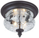 Minka-Lavery - 9909-1-66 - Two Light Flush Mount - Ardmore - Black