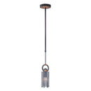 Kalco - 2540GB - One Light Mini Pendant - Foster - Grecian Bronze