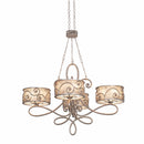 Kalco - 5412SV - 20 Light Chandelier - Windsor - Aged Silver