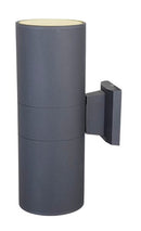 LÁMPARA DE PARED EXTERIOR DECORATIVA ILUMINACION UP&DOWN 2XE27- 100W - PAR38, 100-240V, 50-60HZ , GRADO DE PROTECCION IP54, ACABADO NEGRO.