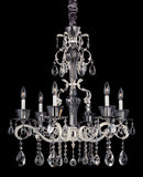 Allegri - 10096-017-FR001 - Six Light Chandelier - Locatelli - Silver