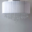 Avenue Lighting - HF1500-WHT - LED Dual Sconce - Beverly Dr. - White Silk String