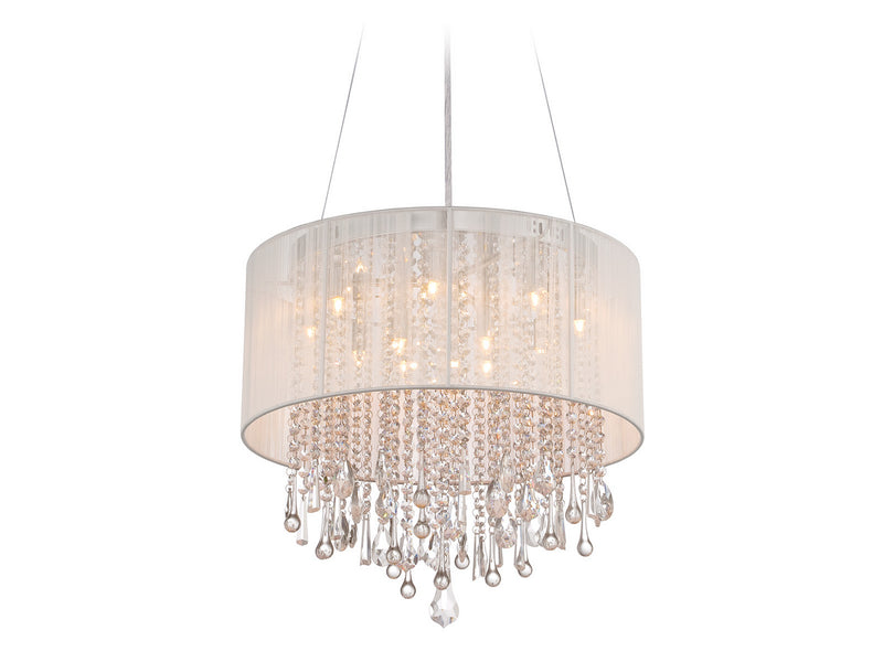 LED Dual Sconce<br /><span style="color:#4AB0CE;">Entrega: 4-10 dias en USA</span><br /><span style="color:#4AB0CE;font-size:60%;">PREGUNTE POR ENTREGA EN PANAMA</span><br />Collection: Beverly Dr.<br />Finish: White Silk String