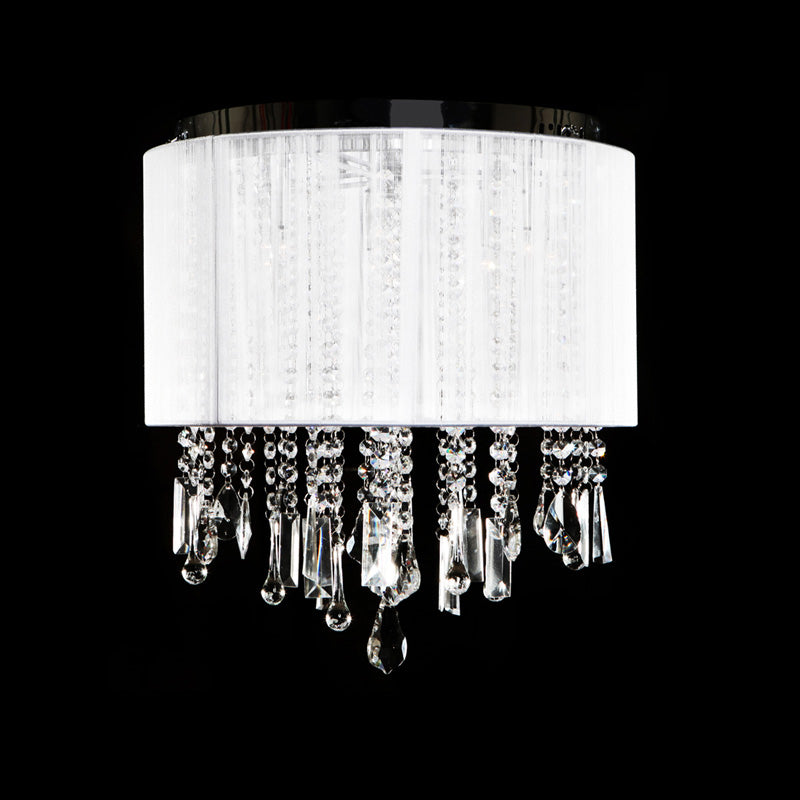 LED Dual Sconce<br /><span style="color:#4AB0CE;">Entrega: 4-10 dias en USA</span><br /><span style="color:#4AB0CE;font-size:60%;">PREGUNTE POR ENTREGA EN PANAMA</span><br />Collection: Beverly Dr.<br />Finish: White Silk String