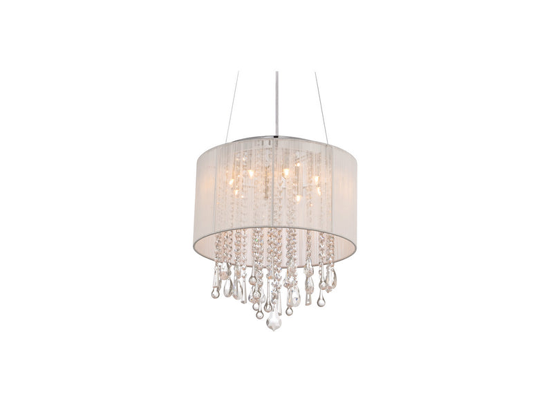 LED Dual Sconce<br /><span style="color:#4AB0CE;">Entrega: 4-10 dias en USA</span><br /><span style="color:#4AB0CE;font-size:60%;">PREGUNTE POR ENTREGA EN PANAMA</span><br />Collection: Beverly Dr.<br />Finish: White Silk String