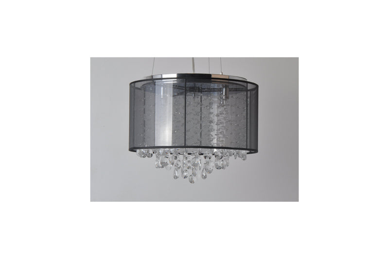 LED Dual Sconce<br /><span style="color:#4AB0CE;">Entrega: 4-10 dias en USA</span><br /><span style="color:#4AB0CE;font-size:60%;">PREGUNTE POR ENTREGA EN PANAMA</span><br />Collection: Riverside Dr.<br />Finish: Black Organza Silk