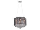 LED Dual Sconce<br /><span style="color:#4AB0CE;">Entrega: 4-10 dias en USA</span><br /><span style="color:#4AB0CE;font-size:60%;">PREGUNTE POR ENTREGA EN PANAMA</span><br />Collection: Riverside Dr.<br />Finish: Black Organza Silk