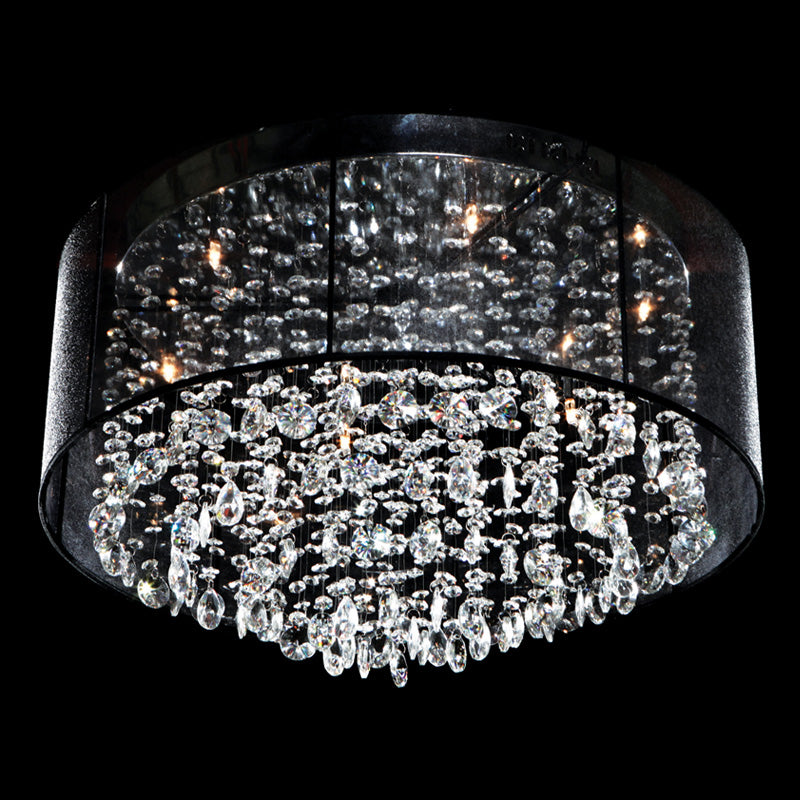 LED Dual Sconce<br /><span style="color:#4AB0CE;">Entrega: 4-10 dias en USA</span><br /><span style="color:#4AB0CE;font-size:60%;">PREGUNTE POR ENTREGA EN PANAMA</span><br />Collection: Riverside Dr.<br />Finish: Black Organza Silk