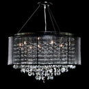 Avenue Lighting - HF1505-BLK - LED Dual Sconce - Riverside Dr. - Black Organza Silk