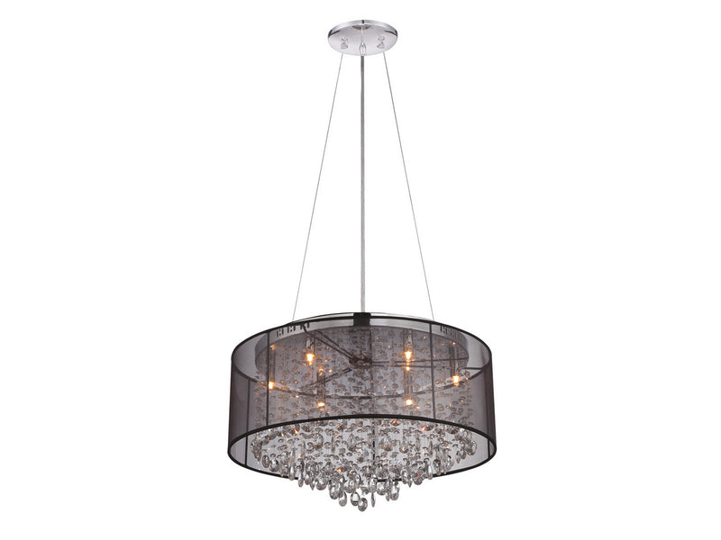 LED Dual Sconce<br /><span style="color:#4AB0CE;">Entrega: 4-10 dias en USA</span><br /><span style="color:#4AB0CE;font-size:60%;">PREGUNTE POR ENTREGA EN PANAMA</span><br />Collection: Riverside Dr.<br />Finish: Black Organza Silk