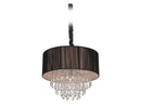 Five Light Chandelier<br /><span style="color:#4AB0CE;">Entrega: 4-10 dias en USA</span><br /><span style="color:#4AB0CE;font-size:60%;">PREGUNTE POR ENTREGA EN PANAMA</span><br />Collection: Vineland Ave.<br />Finish: Black Silk String