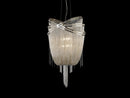 Avenue Lighting - HF1608-NCK - Four Light Chandelier - Wilshire Blvd. - Polish Nickel/Crystal