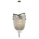 Six Light Chandelier<br /><span style="color:#4AB0CE;">Entrega: 4-10 dias en USA</span><br /><span style="color:#4AB0CE;font-size:60%;">PREGUNTE POR ENTREGA EN PANAMA</span><br />Collection: Wilshire Blvd.<br />Finish: Polish Nickel/Crystal