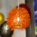 Varaluz - 169M01SOR - One Light Mini Pendant - Urchin - Electric Pumpkin